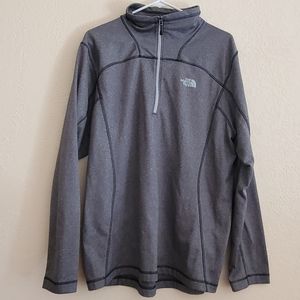 North Face Black Pullover Jacket